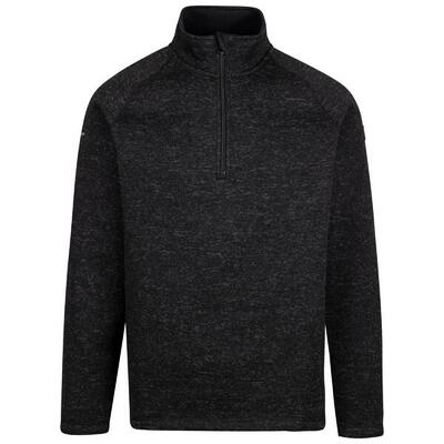 Heren corsham marl half zip fleece top (grijs)