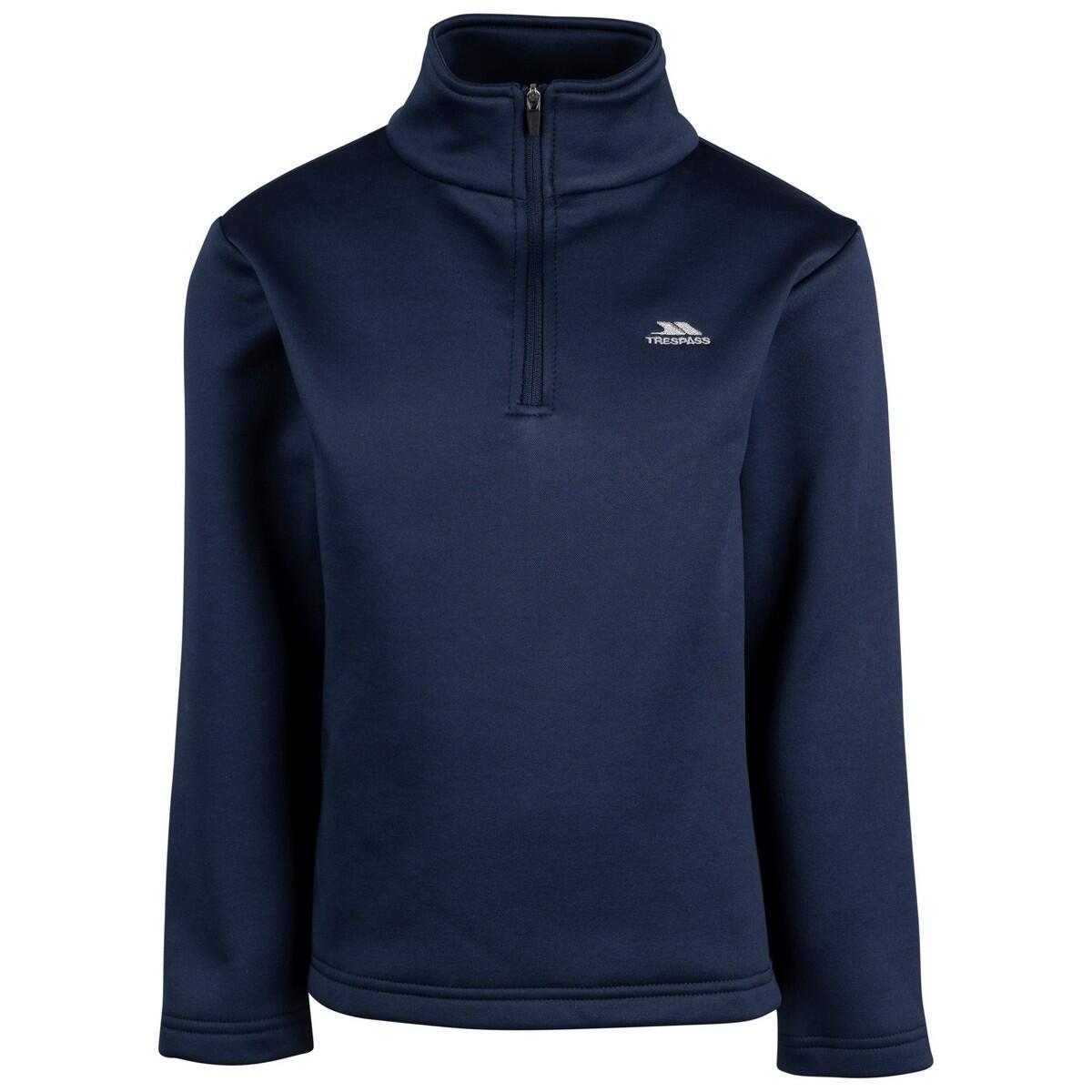 TRESPASS Volwassen uniseks Remetto AT100 Fleece Top (Marine)
