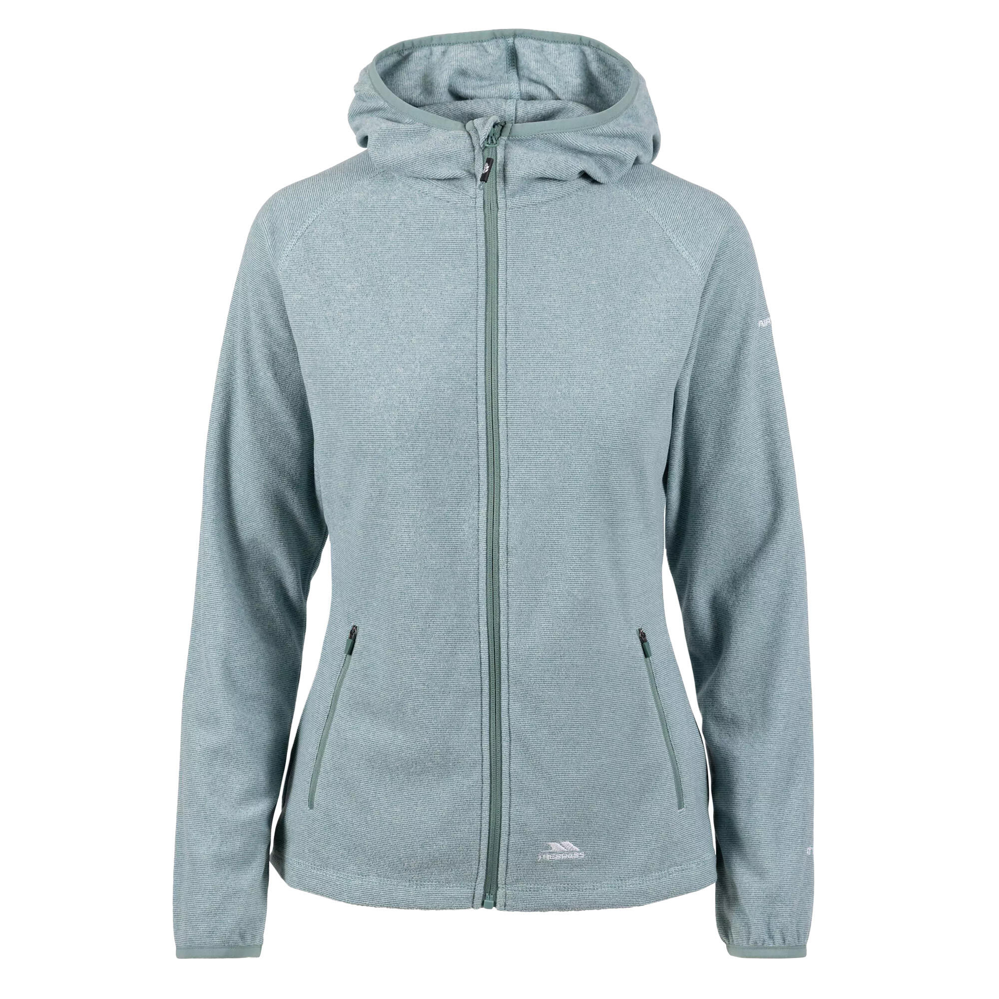 TRESPASS Dames Jennings Fleece Vest (Wintergroene nevel)