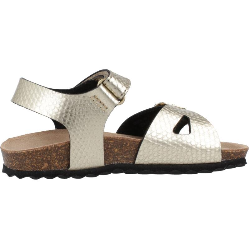 Sandalias Niña Geox J Adriel Girl C Oro