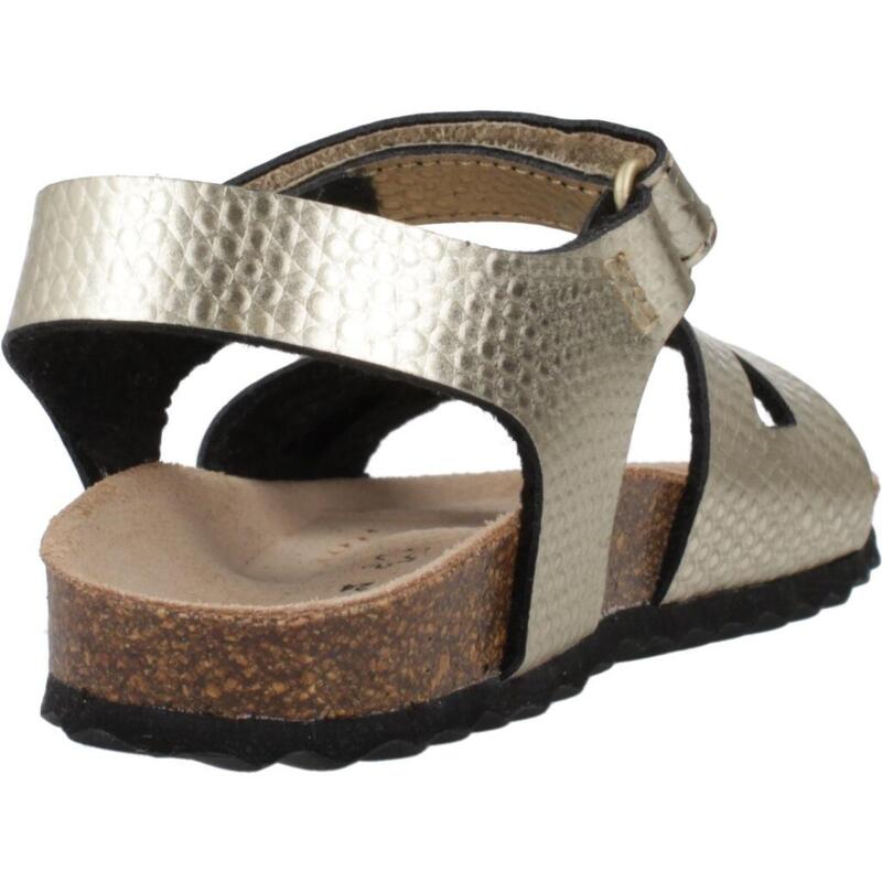 Sandalias Niña Geox J Adriel Girl C Oro