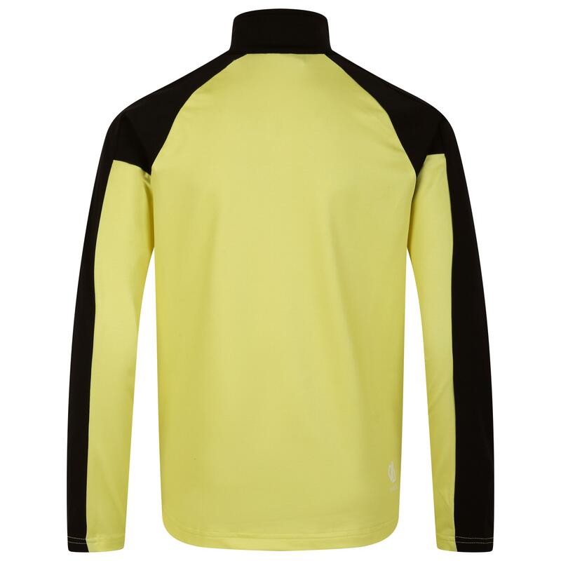 Jersey Pow de Núcleo Elástico para Niños/Niñas Ciruelo Amarillo, Negro