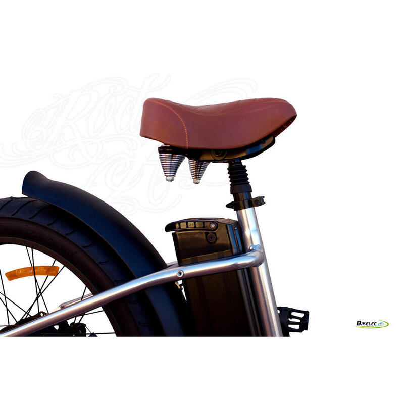 Fat Bike Eléctrica Plegable 24 Pulgadas - Rodars Grancalipso Gris Metalizado