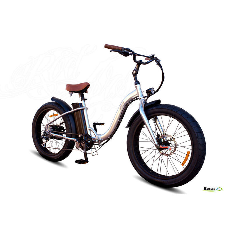 Fat Bike Eléctrica Plegable 24 Pulgadas - Rodars Grancalipso Gris Metalizado