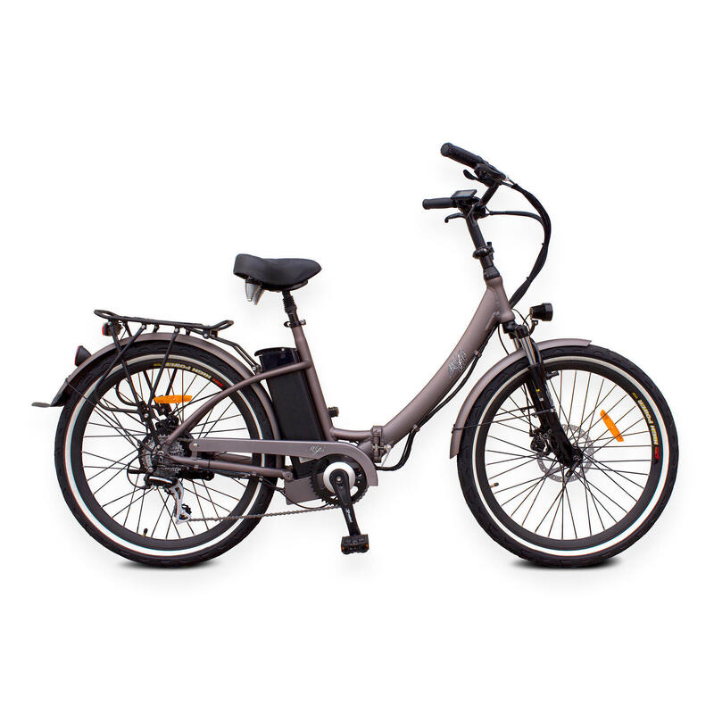 Bicicleta Eléctrica Urbana Plegable - Rodars Cuore Cobre