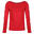 "Lakeisha" TShirt für Langärmlig Damen Miami Rot