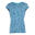 "Hyperdimension II" TShirt für Damen Leuchtend Blau