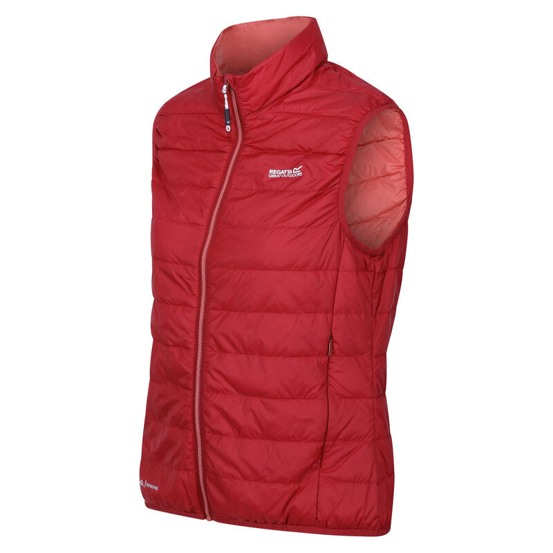 Dames Hillpack Geïsoleerde Body Warmer (Rumba-rood)