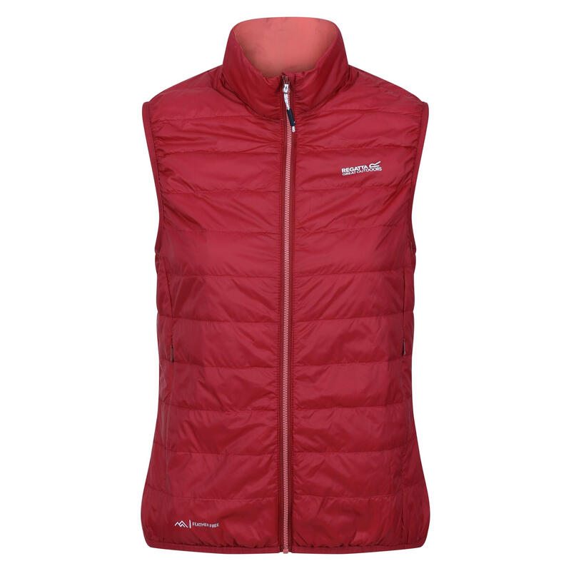 Dames Hillpack Geïsoleerde Body Warmer (Rumba-rood)