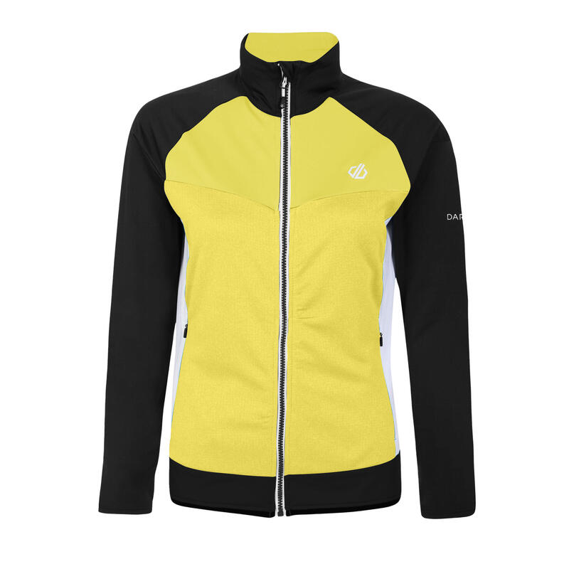 Polaire ELATION Femme (Jaune vif / Noir)