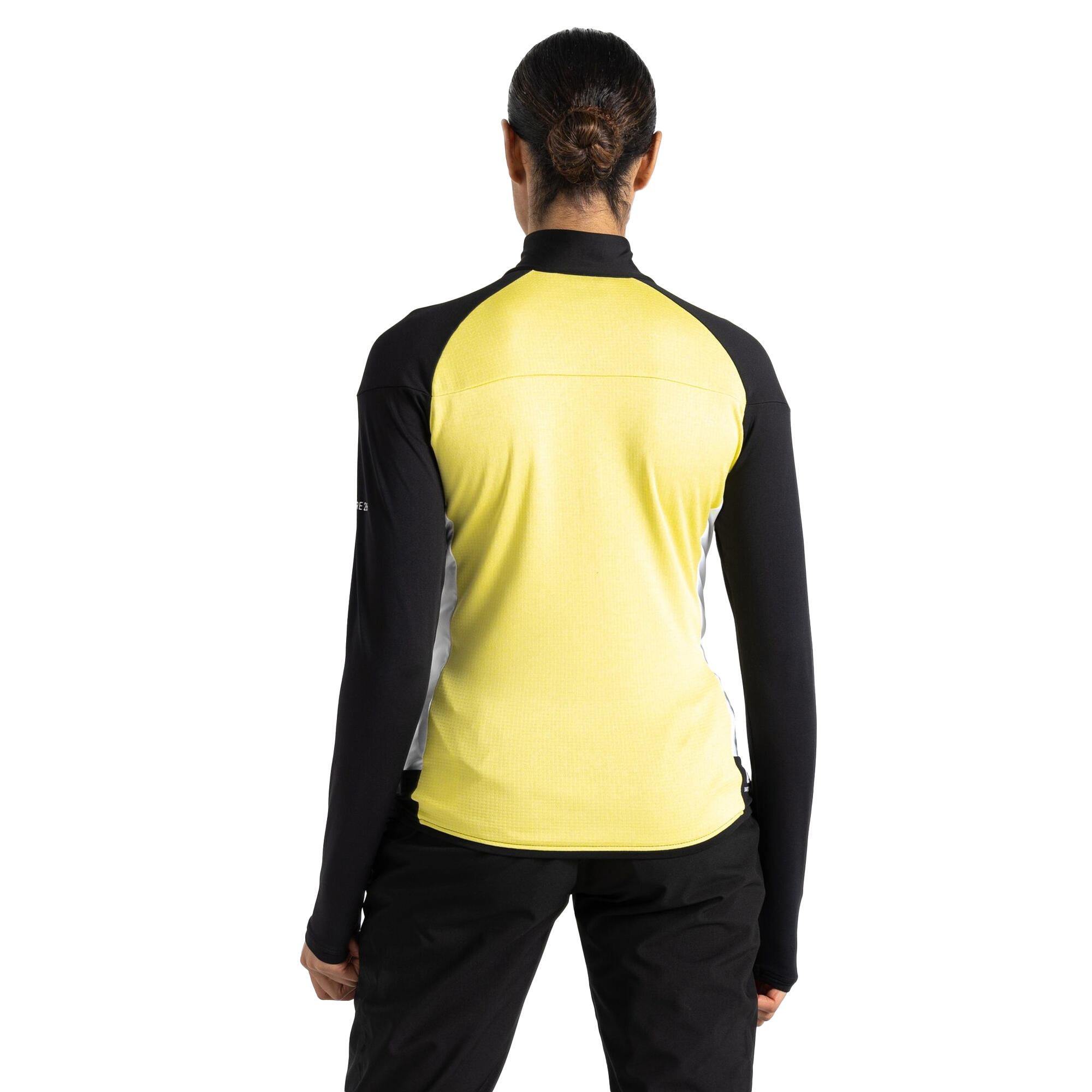 Polaire ELATION Femme (Jaune Prune / Noir) 4/5