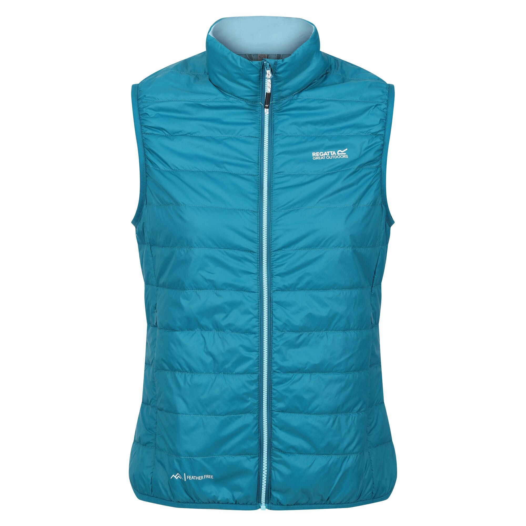 Women's HILLPACK sleeveless jacket (Dark teal / Pale blue)