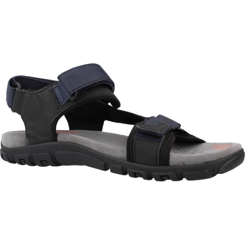 Sandalias Hombre Geox Uomo Sandal Strada A Azul