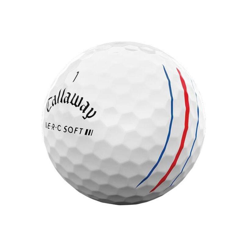 Confezione da 12 palline da golf Callaway ERC Soft Triple Track Nuovo