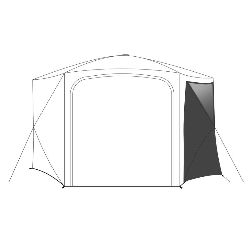 Seitenwände für qeedo Quick Hub Hex Pavillon Camping