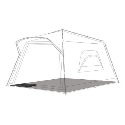 Zeltteppich Comfort Carpet 310 x 310 cm Camping Teppich Anti-Rutsch-Beschichtung