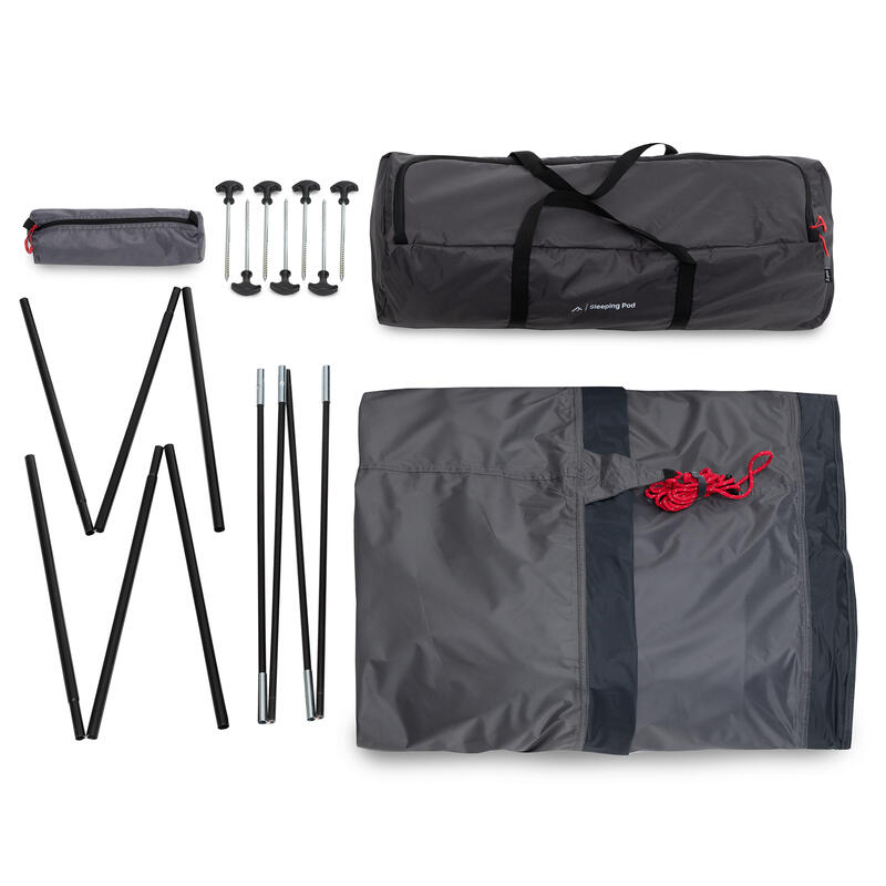 Cabine de couchage pour 2 personnes - adaptée à l'auvent qeedo Quick Base