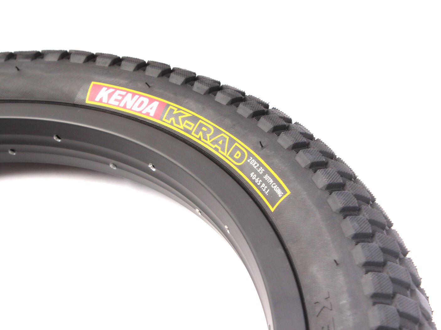 Pneu BMX KHE KENDA K-RAD 20 pouces x 2,35 pouces 4/5