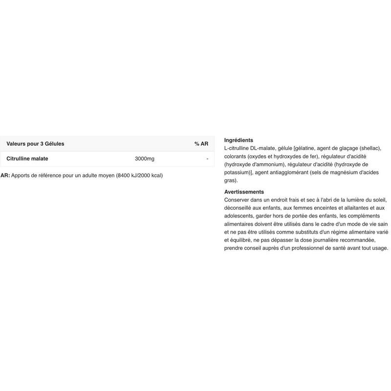Citrulina Malato - 90 Cápsulas de Scitec Nutrition
