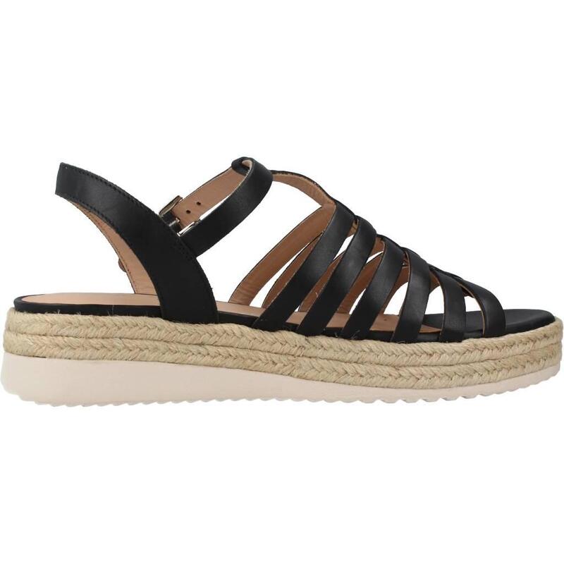 Sandalias Mujer Geox D Eolie Negro