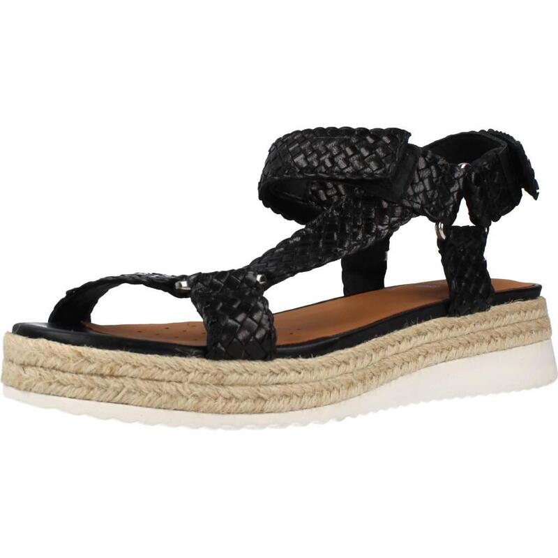 Sandalias Mujer Geox Jm D Eolie Negro