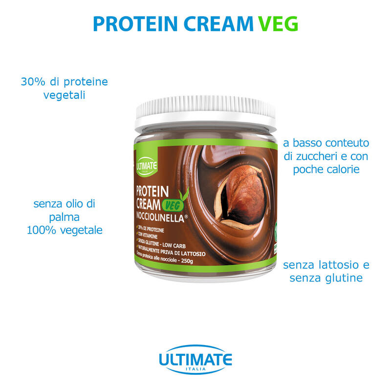 Alimento - PROTEIN CREAM VEG NOCCIOLINELLA - 250g