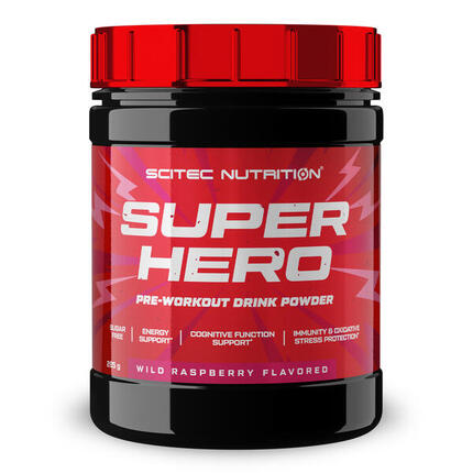 Pre-workout - Superhero - Framboise 285g