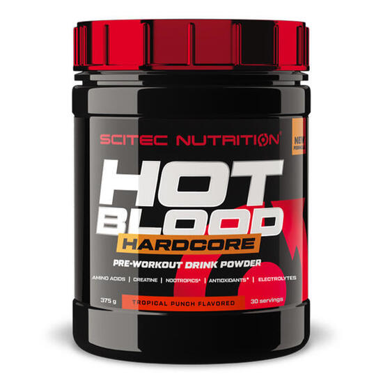 Pre-workout - Hot Blood Hardcore - Punch Tropical