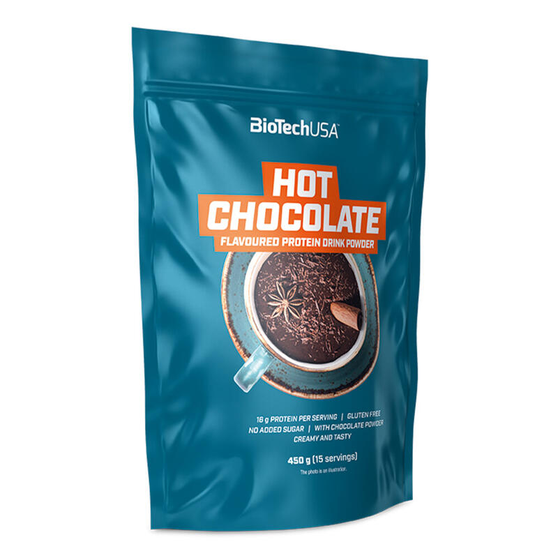 Fit Food Hot Chocolate 450 Gr  - Biotech USA