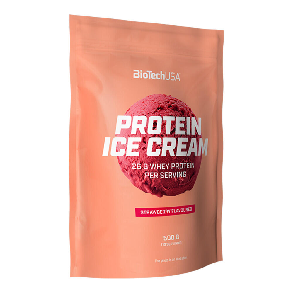 BIOTECHUSA Protein ice cream - 500g Morango da Biotech USA
