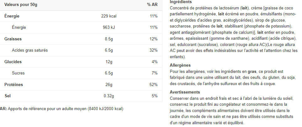 BioTechUSA Protein Ice Cream 500 gr 2/5