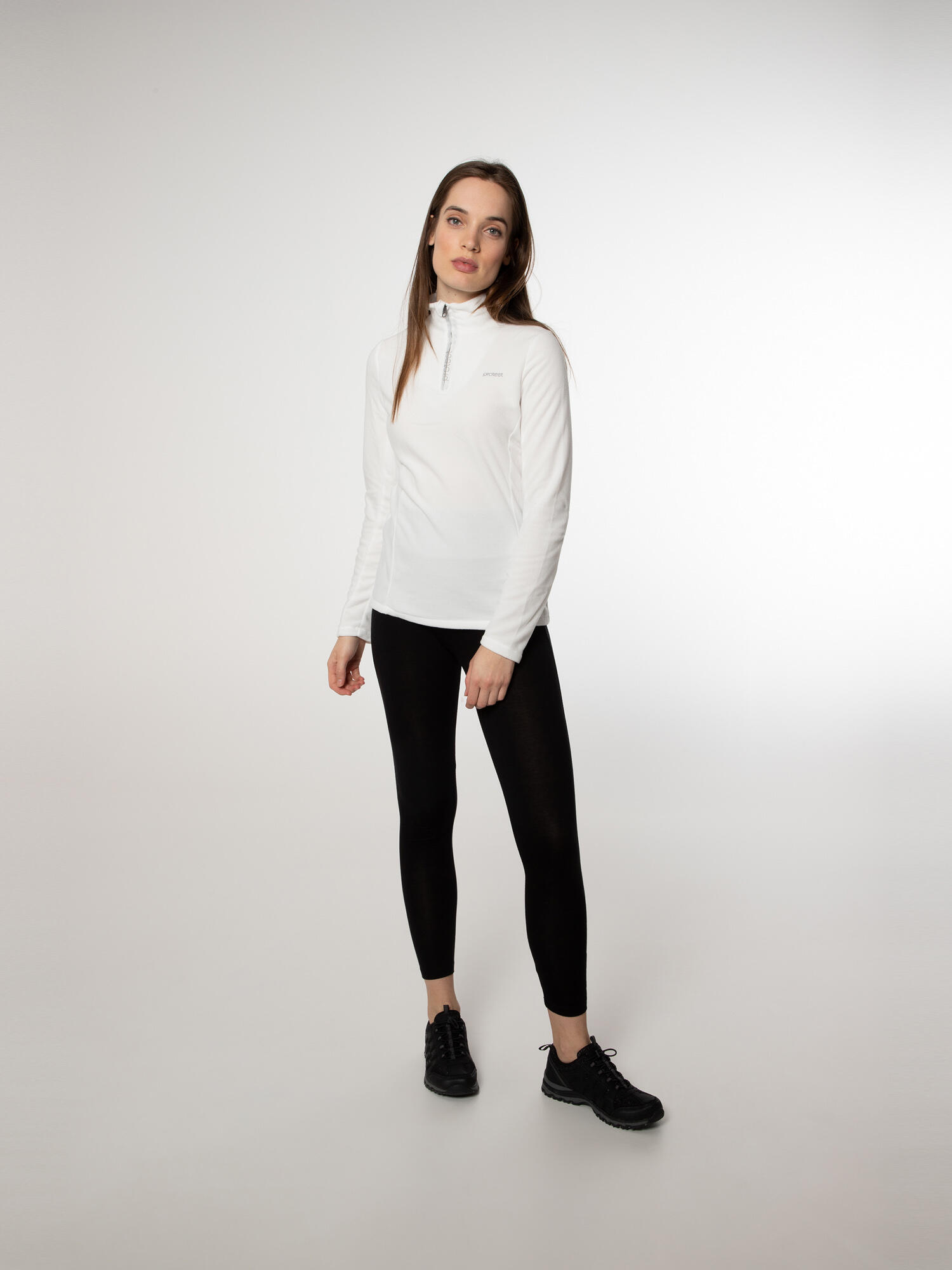 Polaire 1/4 de zip femme Protest Mutez 4/6