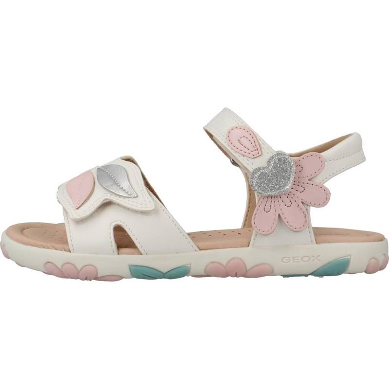 Sandalias Niña Geox J Sandal Haiti Girl Blanco