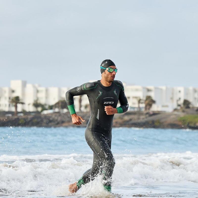 Traje de neopreno de triatlón para hombre ZONE3 Terraprene® Vision