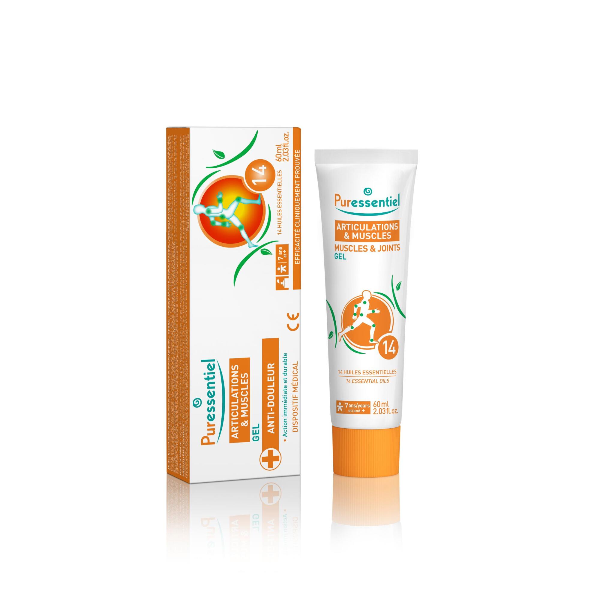 Gel de Massage | Apaisant | Détente | Douleurs Muscles & Articulations | 60 ml 1/6