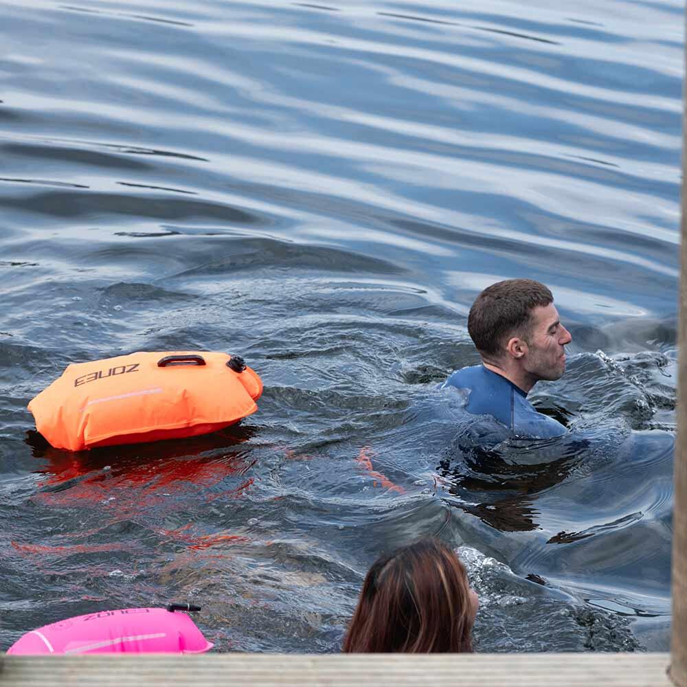 ZONE3 Boya de Seguridad/Bolsa Seca Reciclada 28 l 7/7