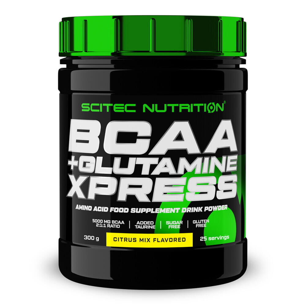 Scitec Nutrition - Bcaa/glutamine - Bcaa + Glutamine Xpress - Mélange D'Agrumes - Bcaa - 300 G - Decathlon