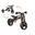 Bikestar mini loopfiets 2 in 1, hout, 7 inch, zwart