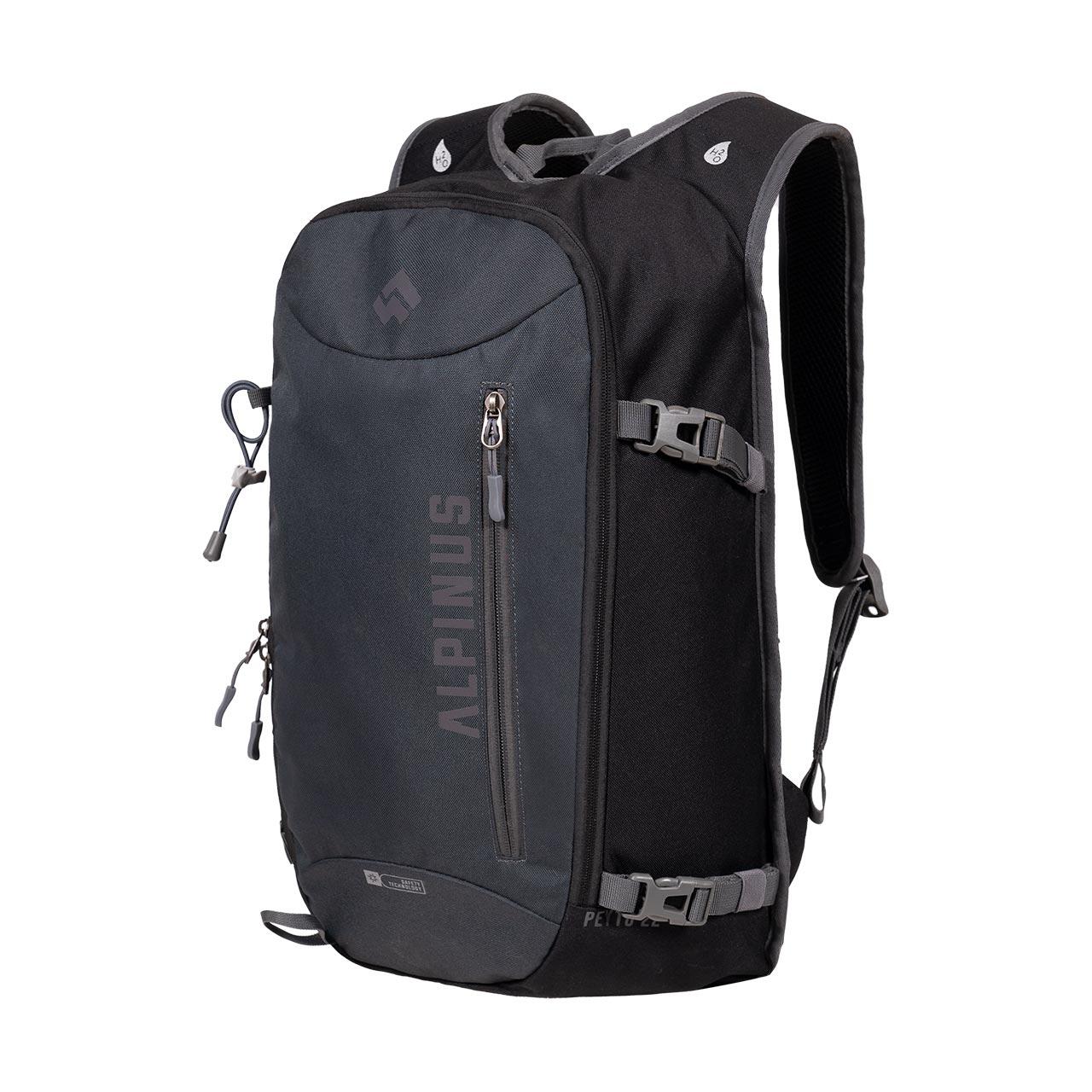 Alpinus - Sac À Dos De Randonnée Alpinus Peyto 22 - Sac À Dos - Gris|noir - 22 L - Decathlon