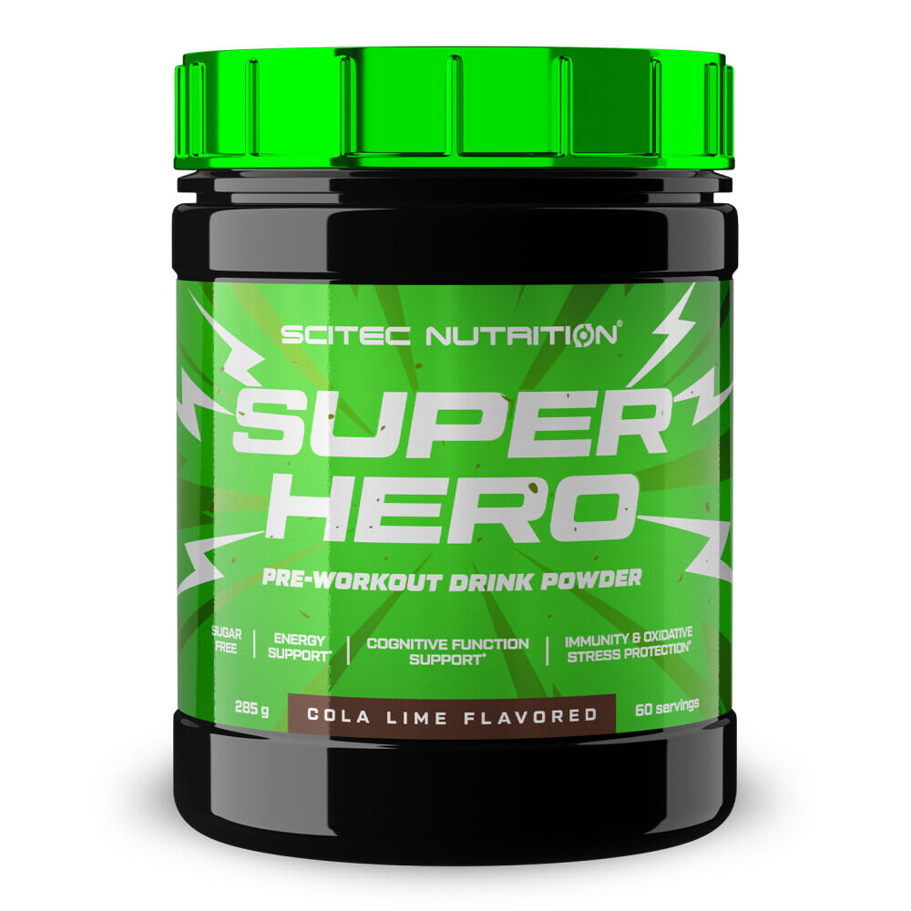 SCITEC NUTRITION Pre-workout - Superhero - Cola Lime 285g