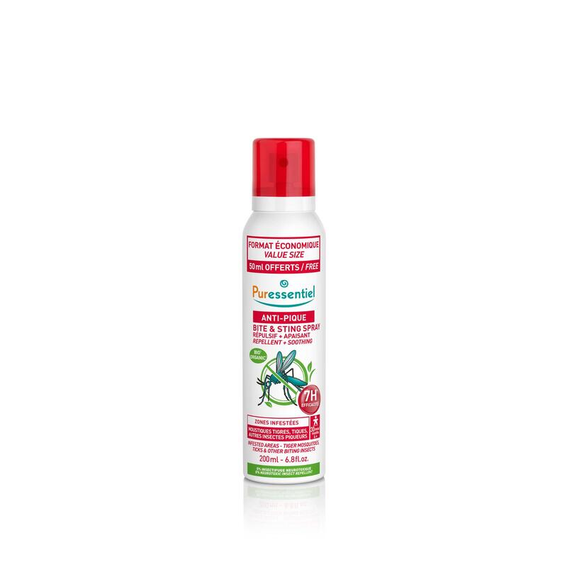 Spray Répulsif & Apaisant | Anti-moustique et tique | Protège et apaise | 75 ml