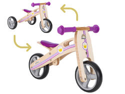 Draisienne 7 pouces enfant 18 mois 2-en-1