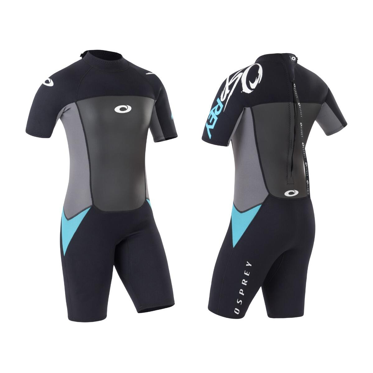 Osprey Womens Shorty Origin 3mm Wetsuit | Short Sleeve Wetsuit 1/4