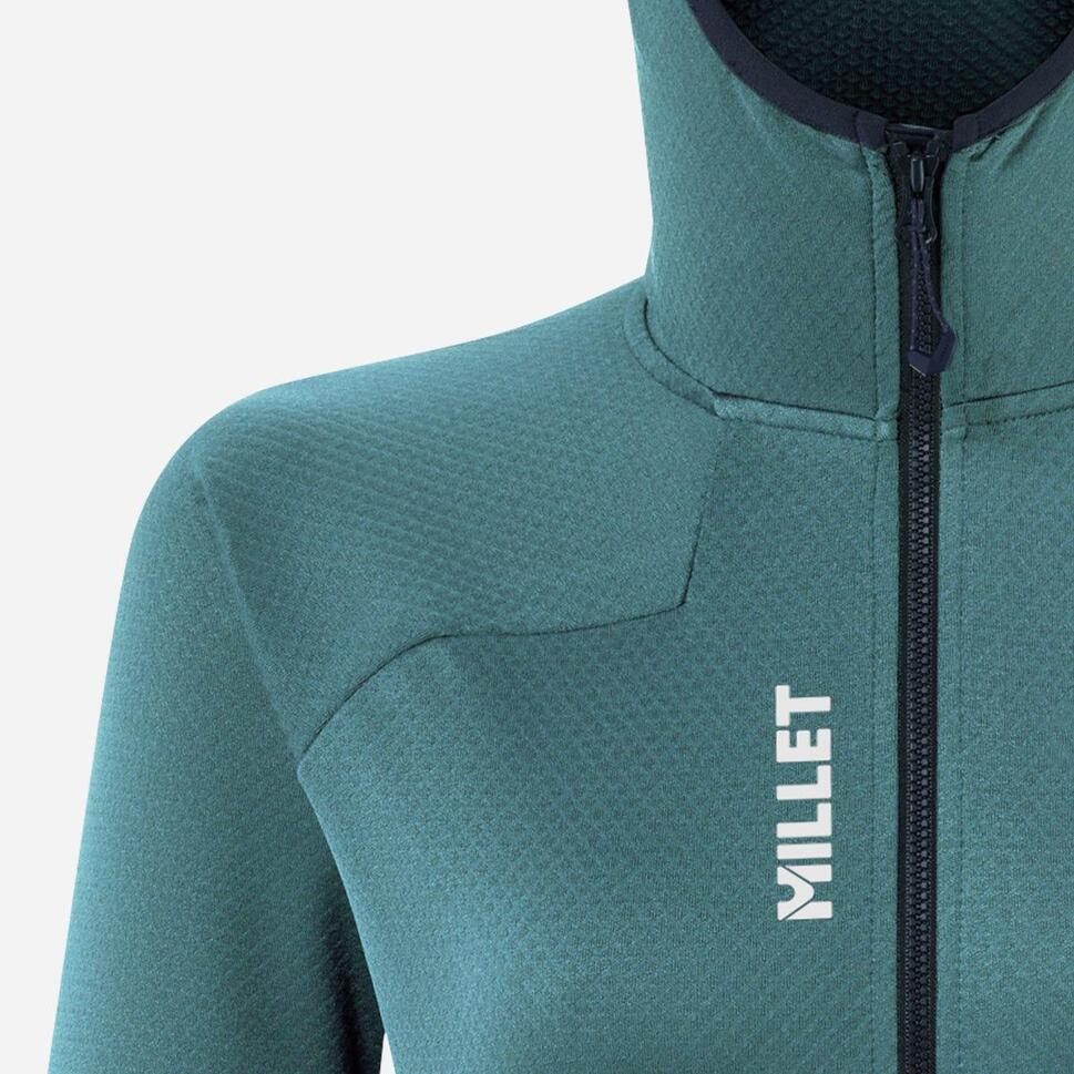 Bluza damska termiczna MILLET W Lokka Hoodie Iii zielony