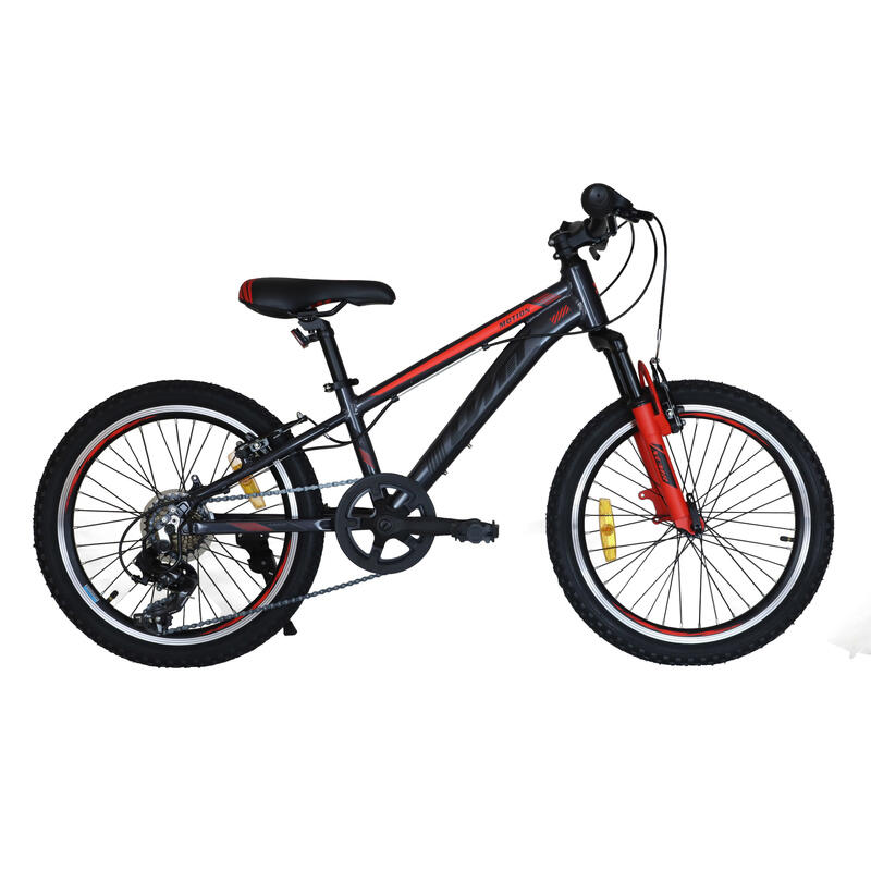 Bicicleta Infantil Aluminio 20” Umit 4Motion Para niños de 5 a 8 años Color Negr