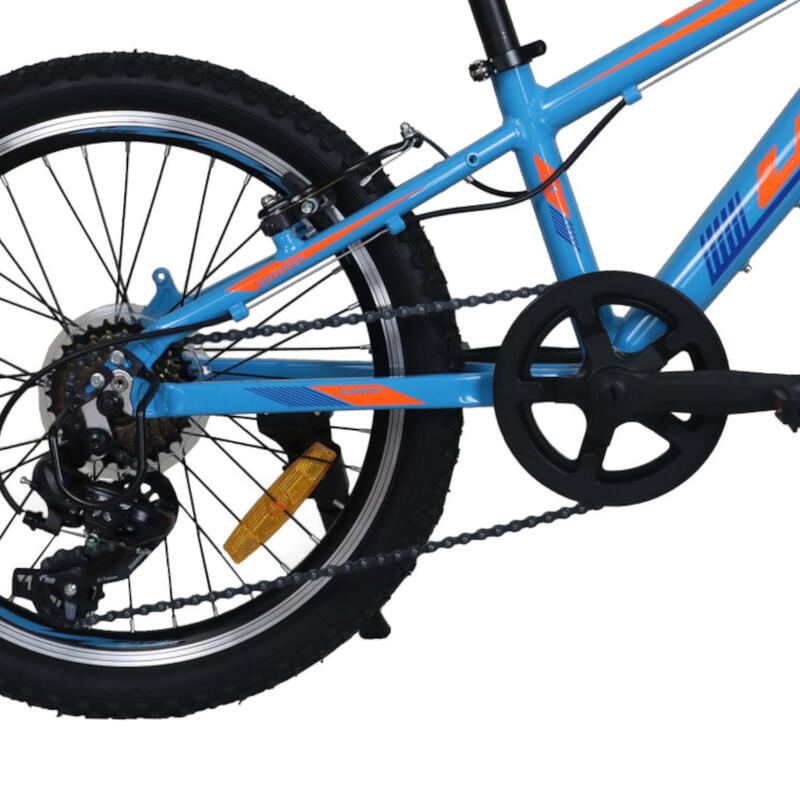 Bicicleta Infantil Aluminio 20” Umit 4Motion Para niños de 5 a 8 años Color Azul