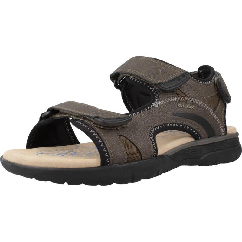 Sandalias Hombre Geox U Spherica Ec5 A Marron