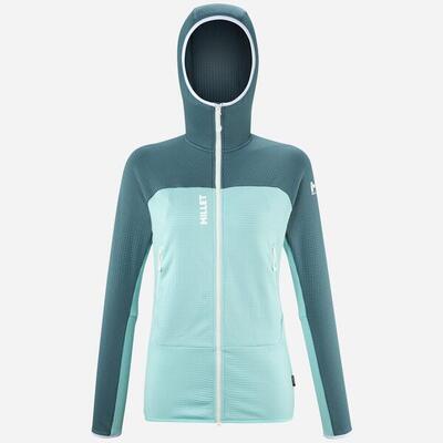 Fleecejas bergbeklimmen voor dames fusion grid