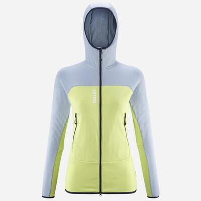 Fleecejas bergbeklimmen voor dames fusion grid