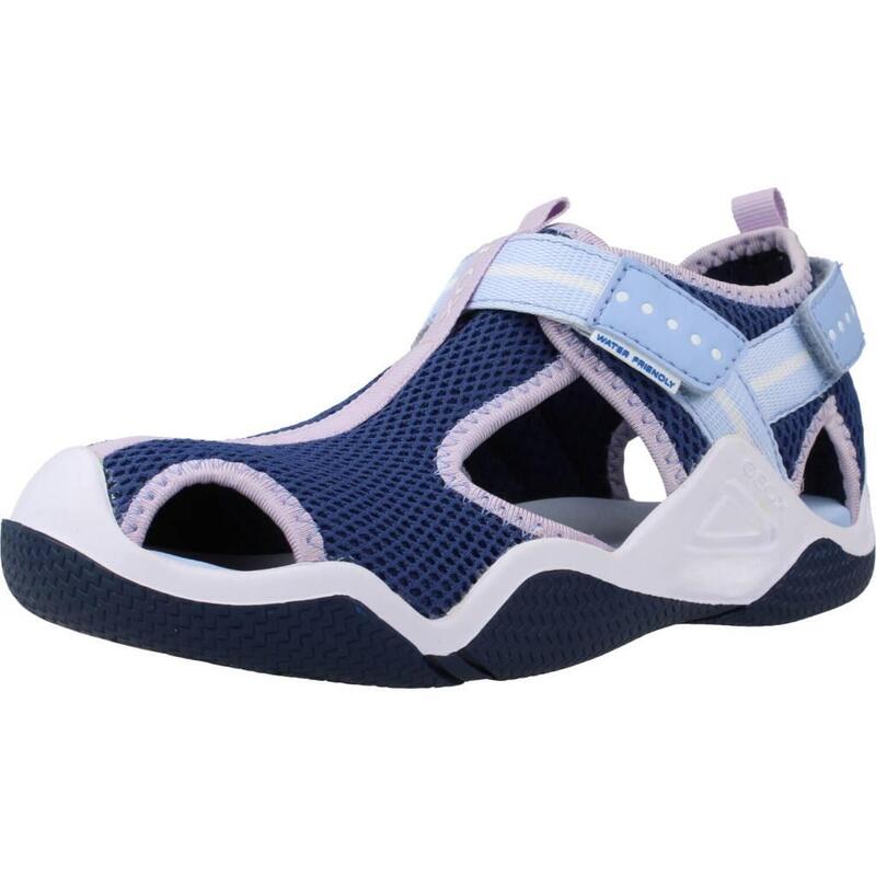 Sandalias Niña Geox J Wader Girl A Azul